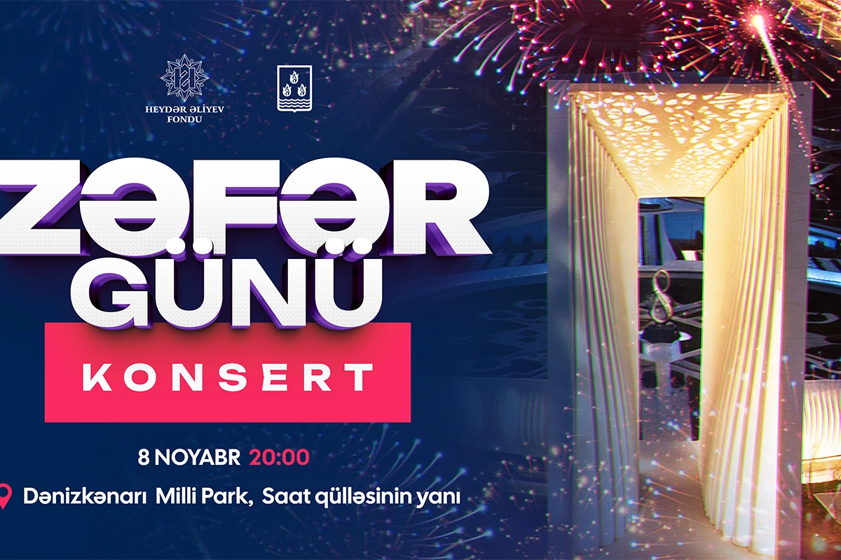 Zəfər Günü bulvarda konsert olacaq