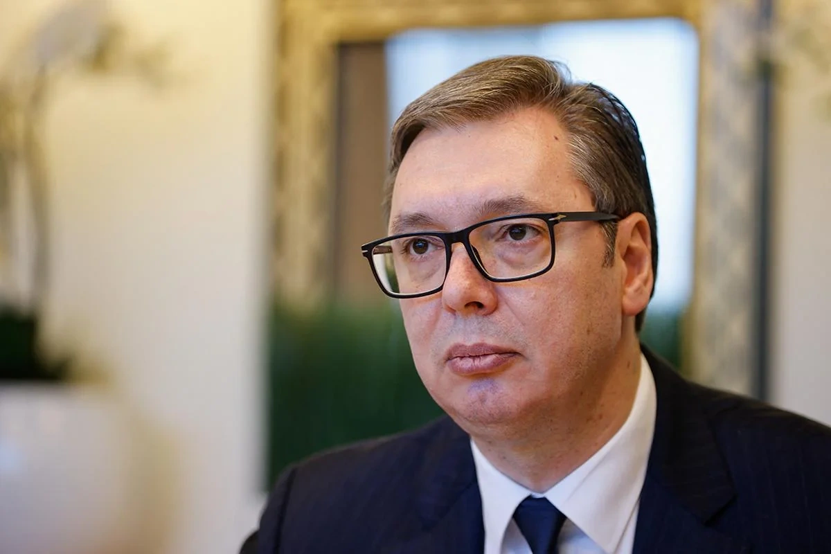 Aleksandar Vuçiç xanımı ilə birlikdə səsvermədə iştirak edib