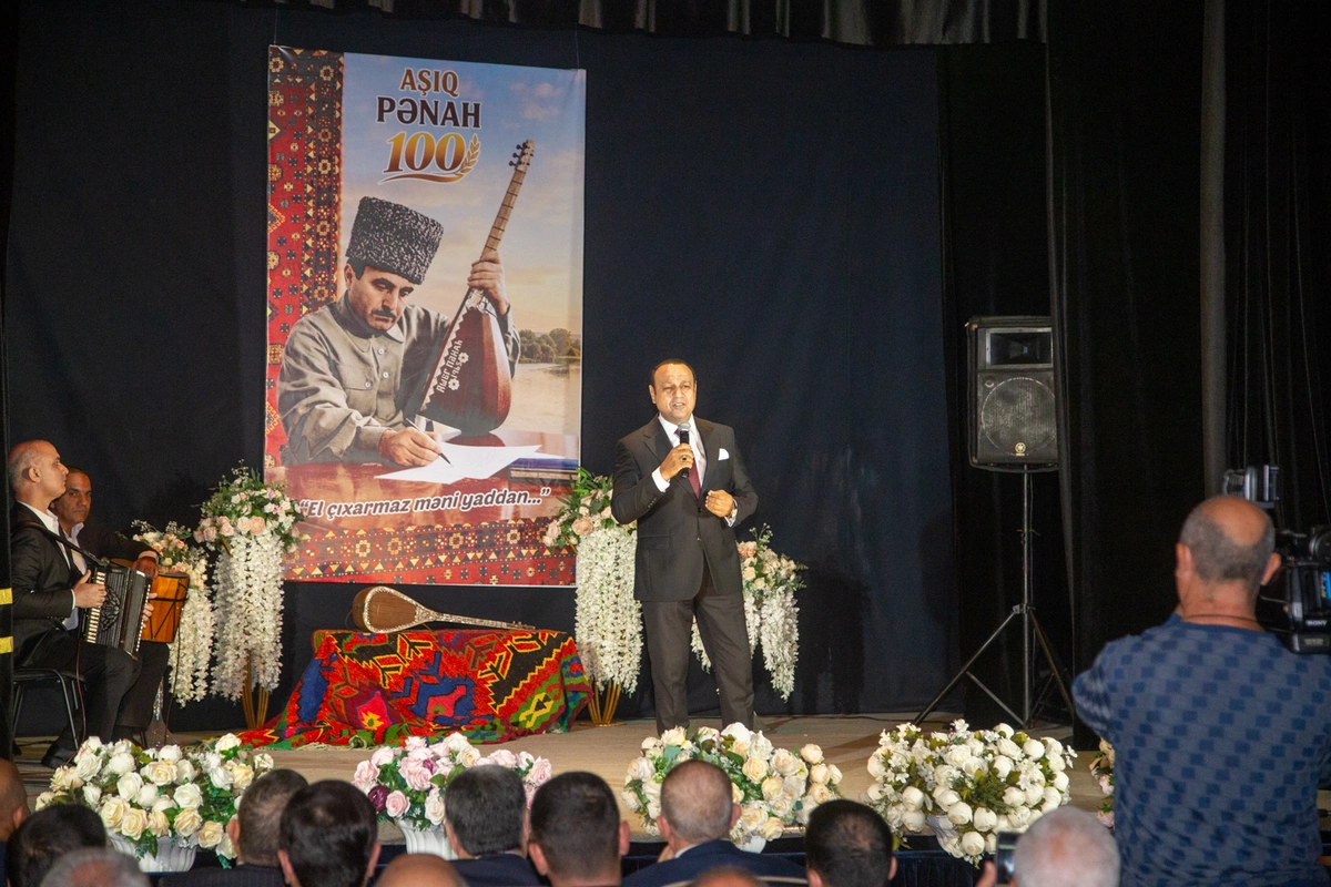 Aşıq Pənahın 100 illiyi Salyanda qeyd olundu — FOTOLAR