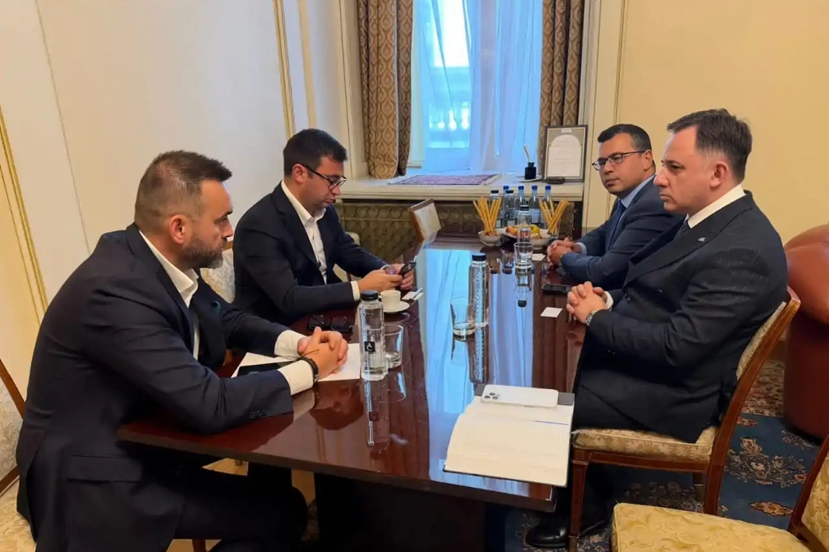 AQC sədri Rumıniya Senatında görüşlər keçirib - FOTOLAR