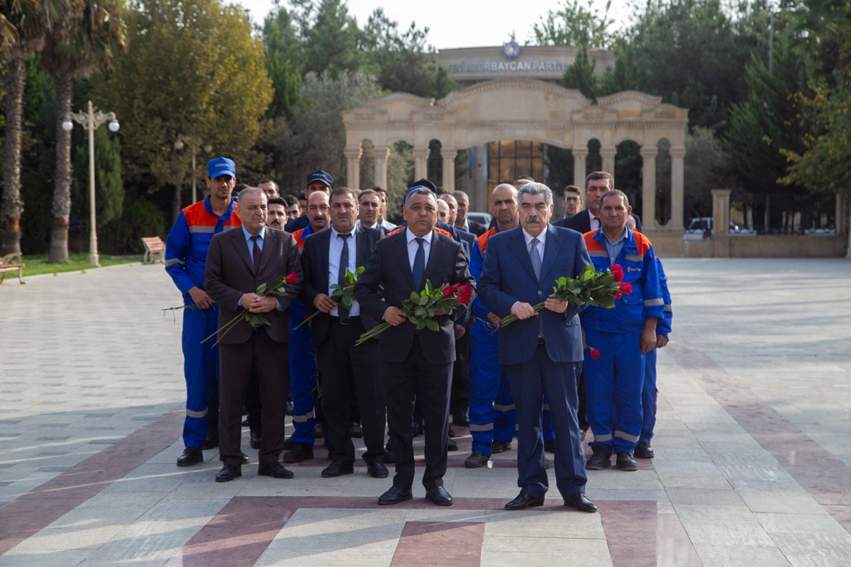 Salyanda energetiklərin peşə bayramı keçirildi — FOTOLAR