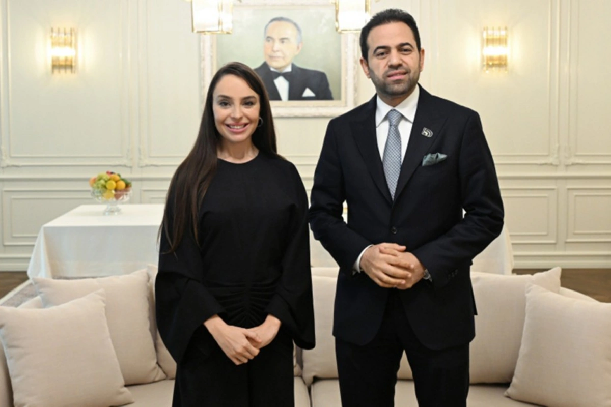 Leyla Əliyeva Müsəlman Ağsaqqalları Şurasının Baş katibi ilə görüşdü -FOTO
