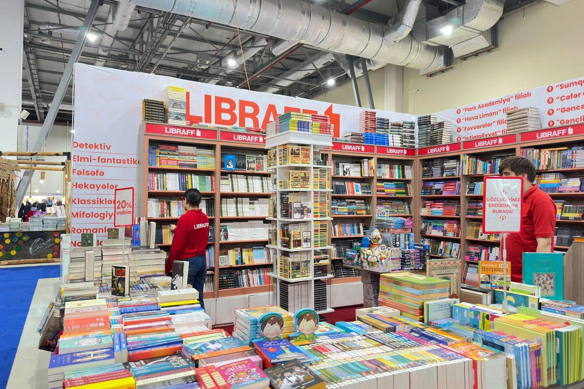 XII Bakı Beynəlxalq Kitab Sərgisinə start verilib — FOTOLAR