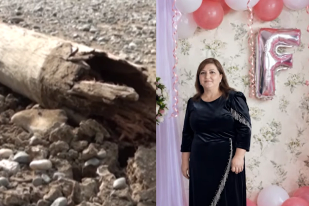 35 yaşlı qadının faciəvi ölümü - Üstünə elektrik dirəyi aşıb (VİDEO)