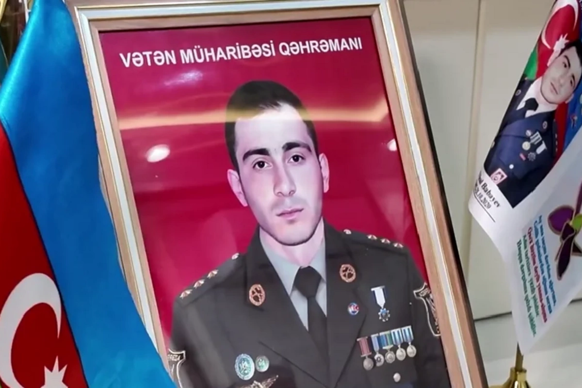 Şəhid zabitin həyat yoldaşı: Dedim ki, səndən başqa heç kimim yoxdur - VİDEO