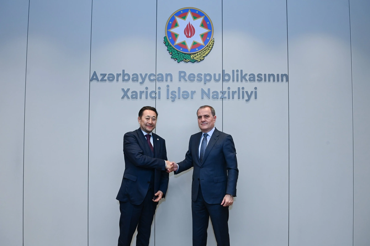 Ceyhun Bayramov AQEM-in Baş katibi ilə görüşdü — FOTO