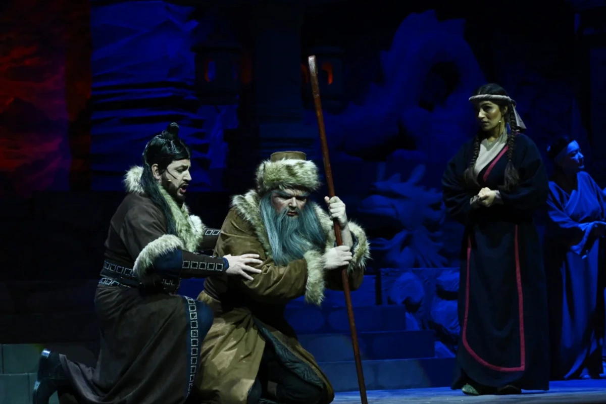 Bakıda "Turandot" tamaşasının premyerası baş tutub - FOTOLAR