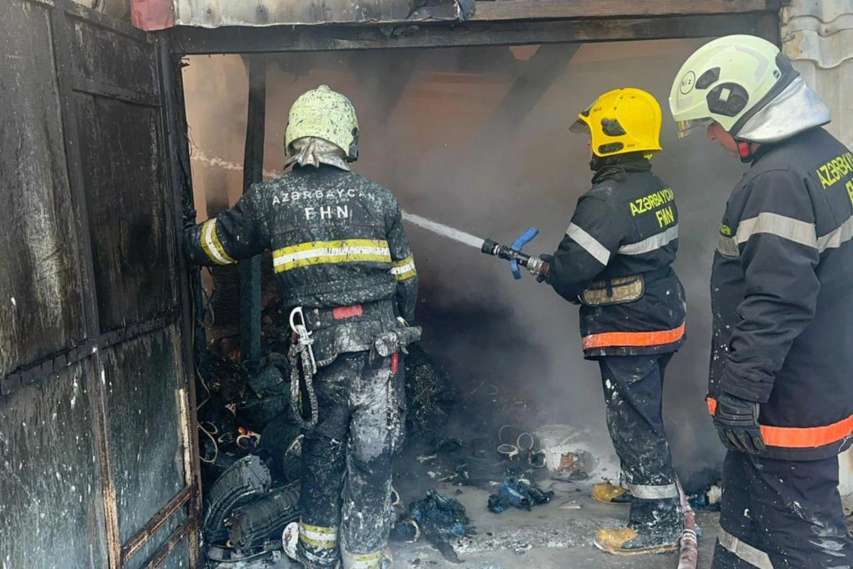 Zığda yaşayış binasında yanğın olub