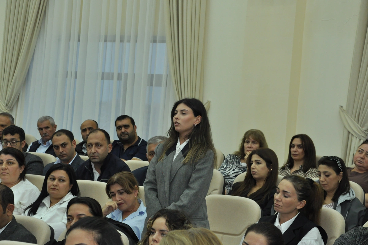 Pirallahıda Prezidentin qurultaydakı nitqindən irəli gələn vəzifələr müzakirə olundu — FOTOLAR