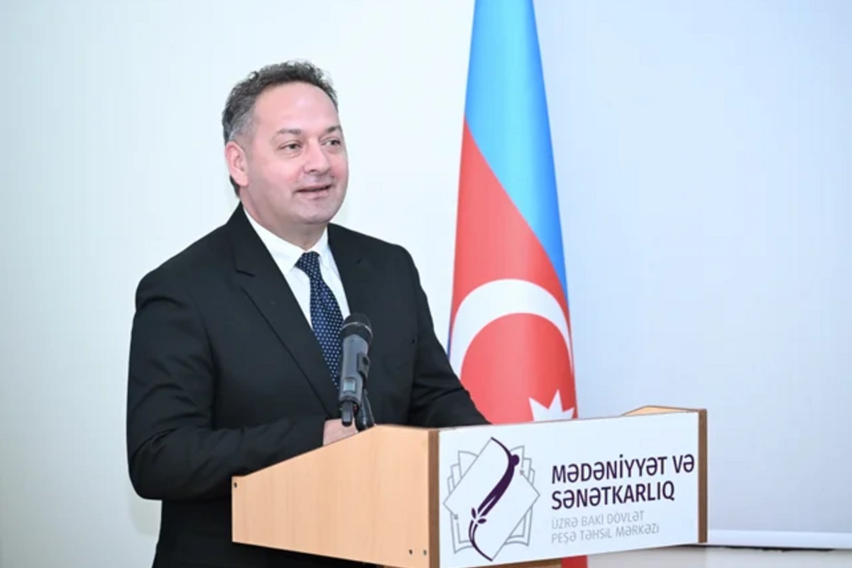 Mədəniyyət və Sənətkarlıq üzrə Bakı Dövlət Peşə Təhsili Mərkəzində inklüziv təlim və tədris mərkəzi yaradılıb - FOTOLAR
