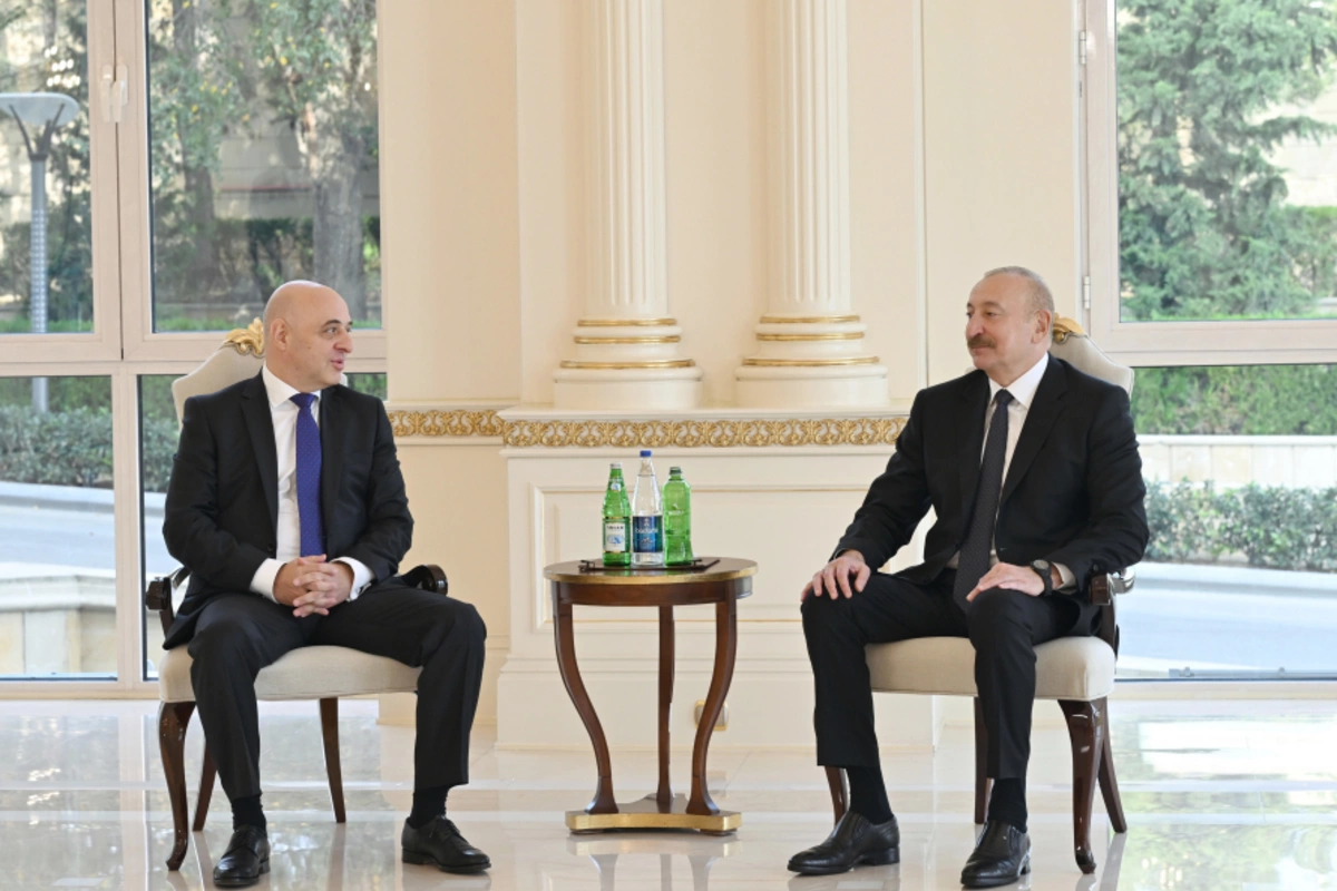 İlham Əliyev Gürcüstanın yeni təyin olunmuş səfirini qəbul edib — FOTOLAR