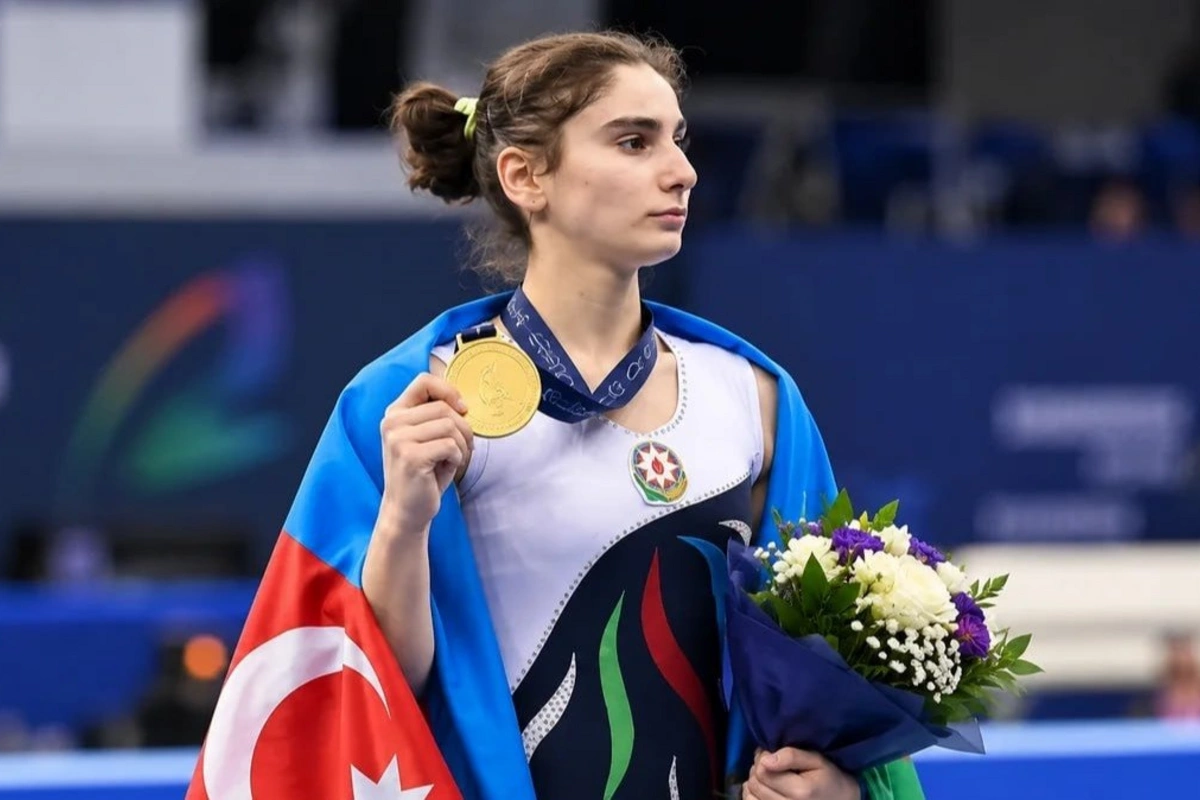 Azərbaycan gimnastı Dünya Kubokunda qızıl medal qazandı