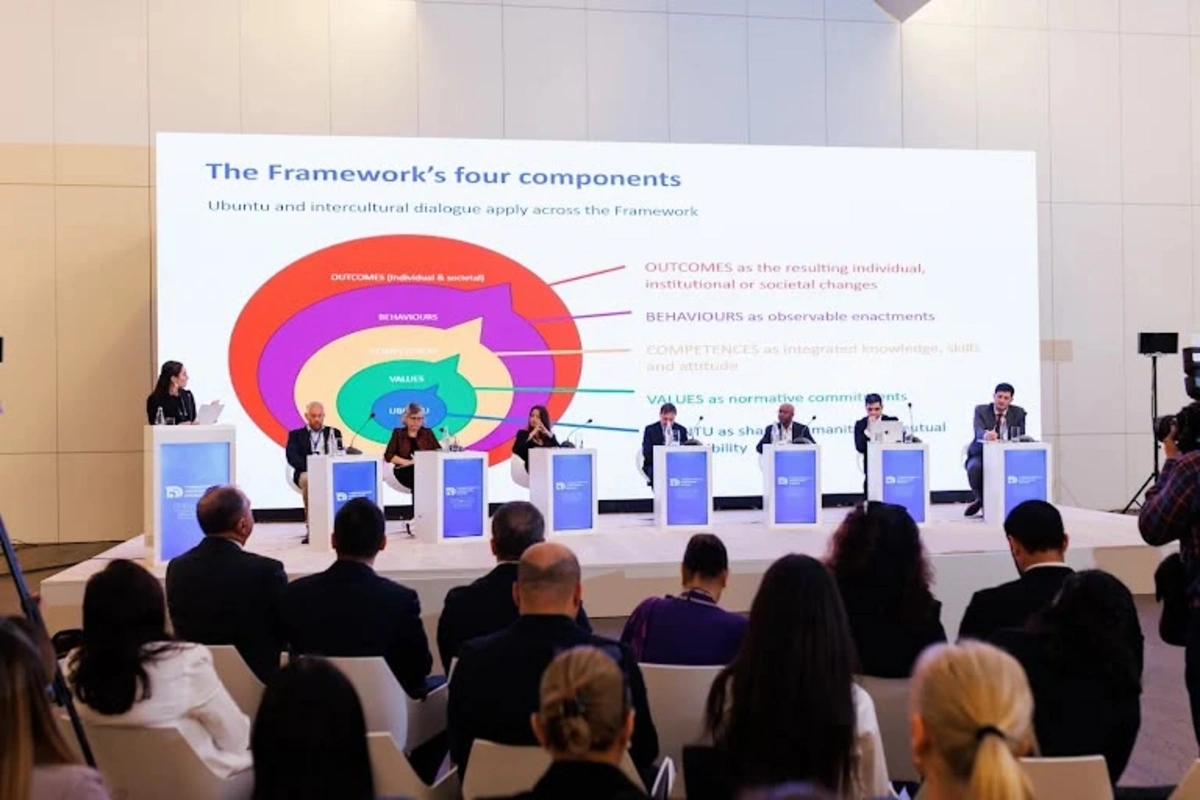 Mədəniyyətlərarası dialoq forumunda süni intellektin təsiri müzakirə edildi - FOTOLAR