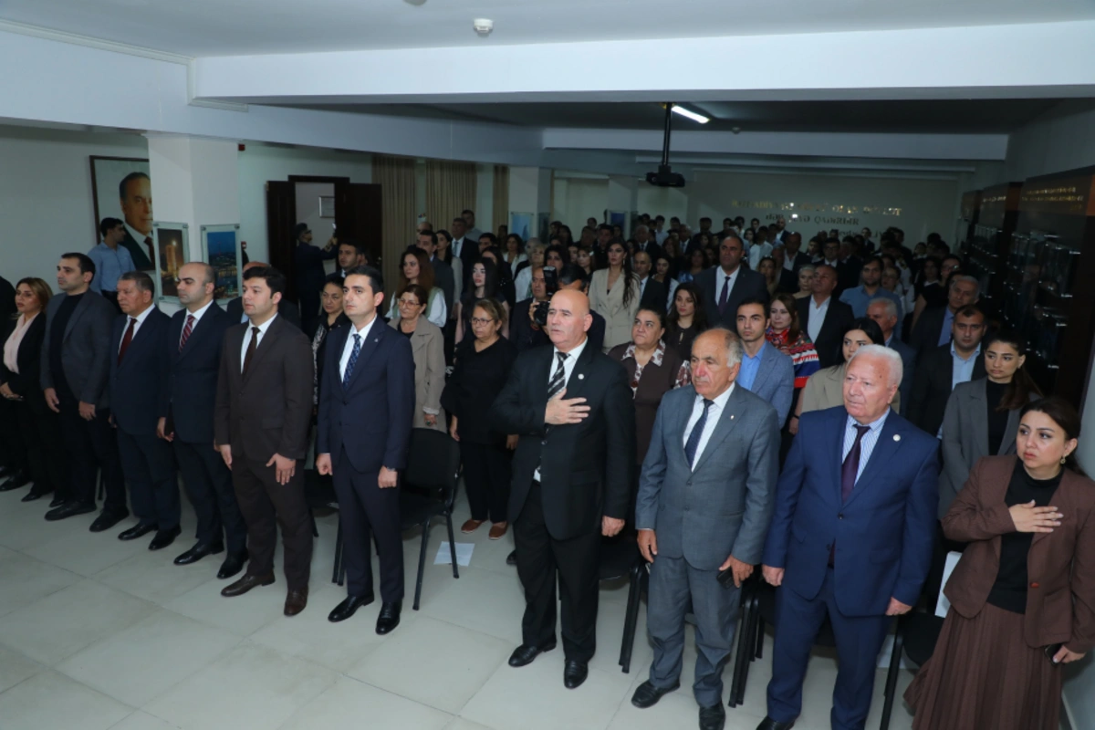 "Qərbi Azərbaycan – milli yaddaşımızın ünvanı" mövzusunda tədbir keçirilib - FOTO