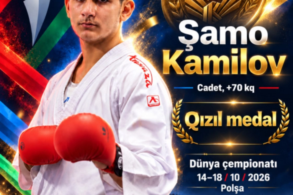 Azərbaycan karateçiləri dünya çempionatında 5 medal qazanıblar - FOTOLAR