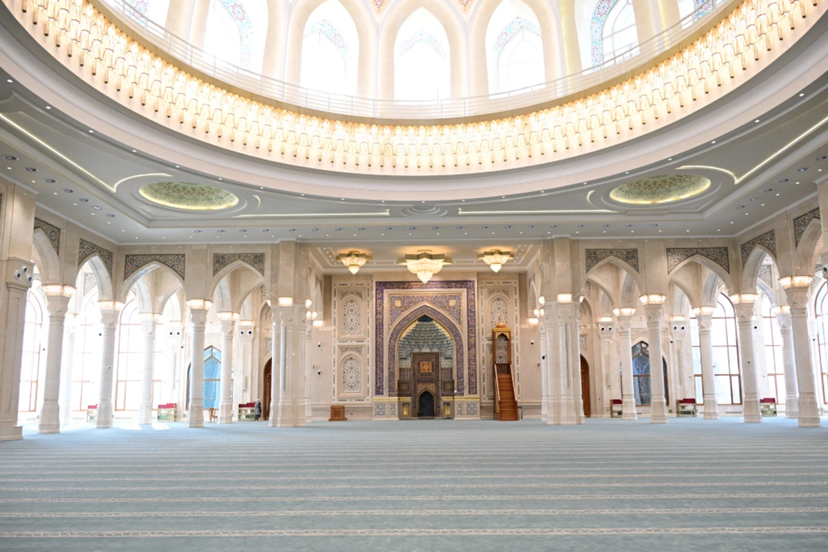 Leyla Əliyeva İmam əl-Buxarinin memorial kompleksində - FOTOLAR