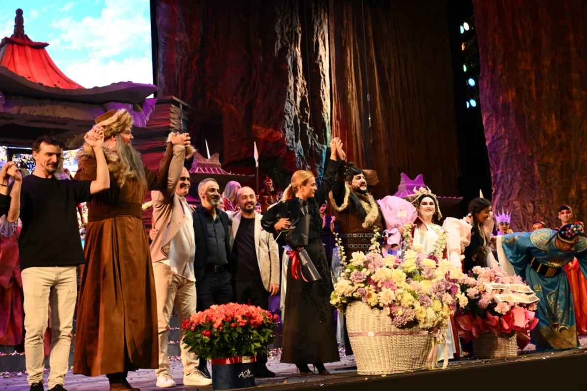 Bakıda "Turandot" tamaşasının premyerası baş tutub - FOTOLAR