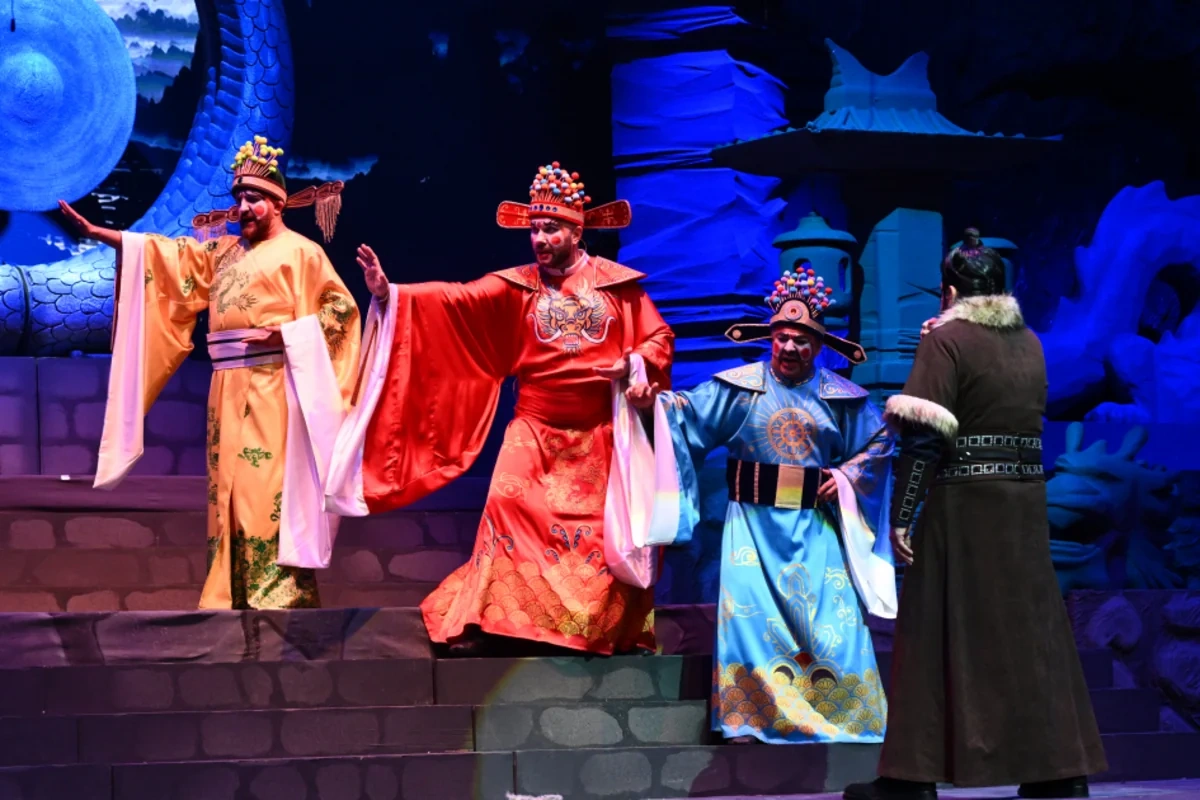 Bakıda "Turandot" tamaşasının premyerası baş tutub - FOTOLAR