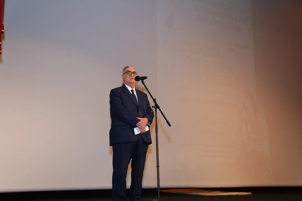 İlyas Əfəndiyevin xatirəsi vəfatının 30-cu ildönümündə Bakı Bələdiyyə Teatrında yad edildi - FOTOLAR