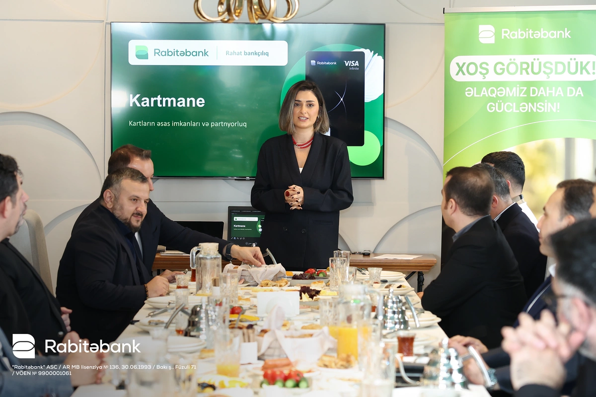Rabitəbank partnyorları ilə görüş keçirib - FOTOLAR