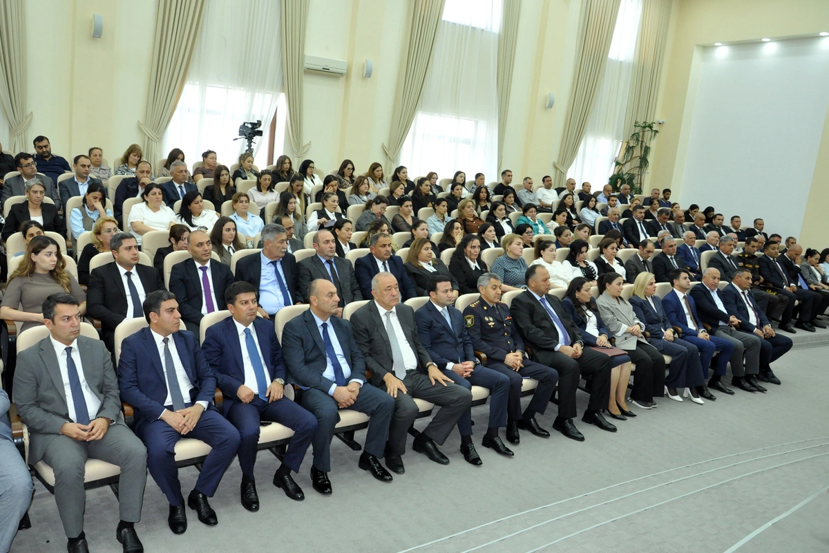 Pirallahıda Prezidentin qurultaydakı nitqindən irəli gələn vəzifələr müzakirə olundu — FOTOLAR