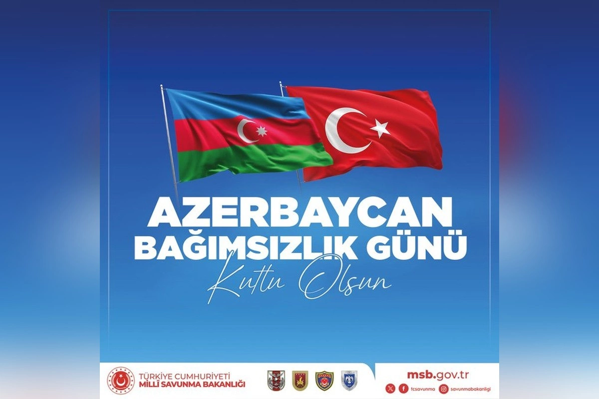 Türkiyə MN Azərbaycanı Müstəqillik Günü münasibətilə təbrik etdi