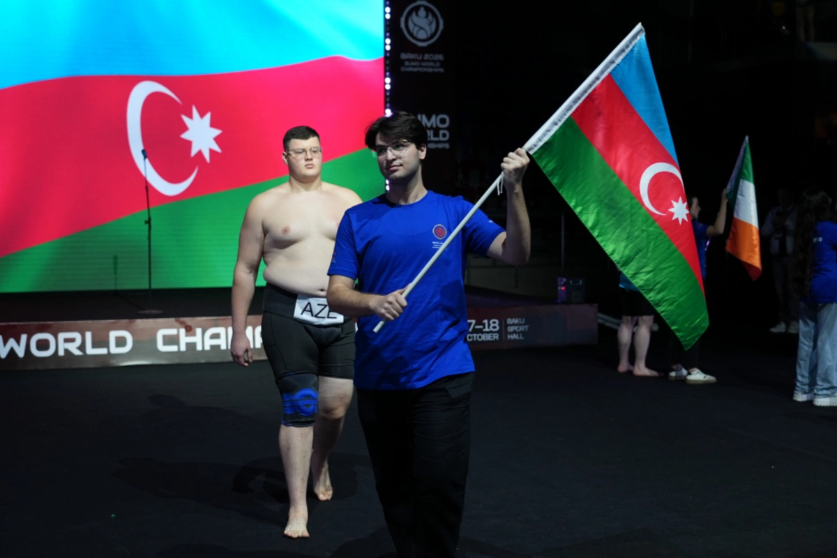Bakıda sumo üzrə dünya çempionatının açılışı oldu - FOTOLAR
