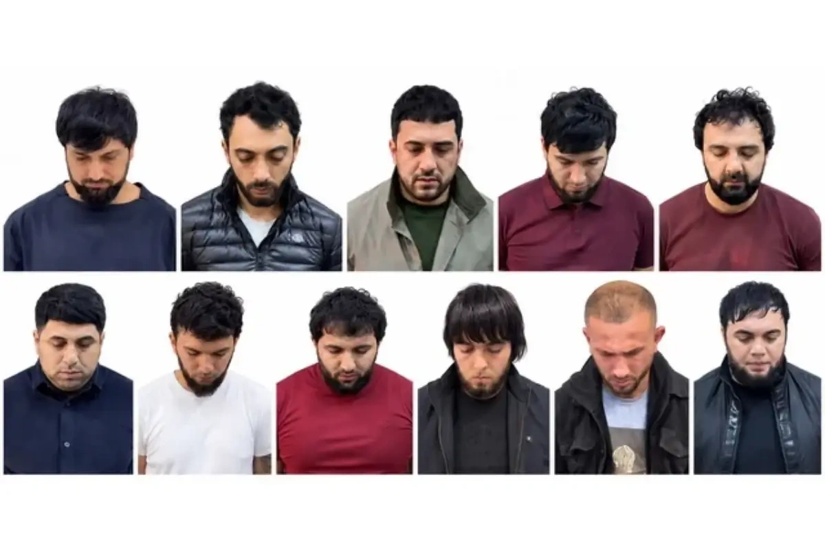 Xətaidə cinayətkar birliyin fəaliyyəti ilə bağlı 11 nəfər həbs edilib — Davadan yeni görüntülər