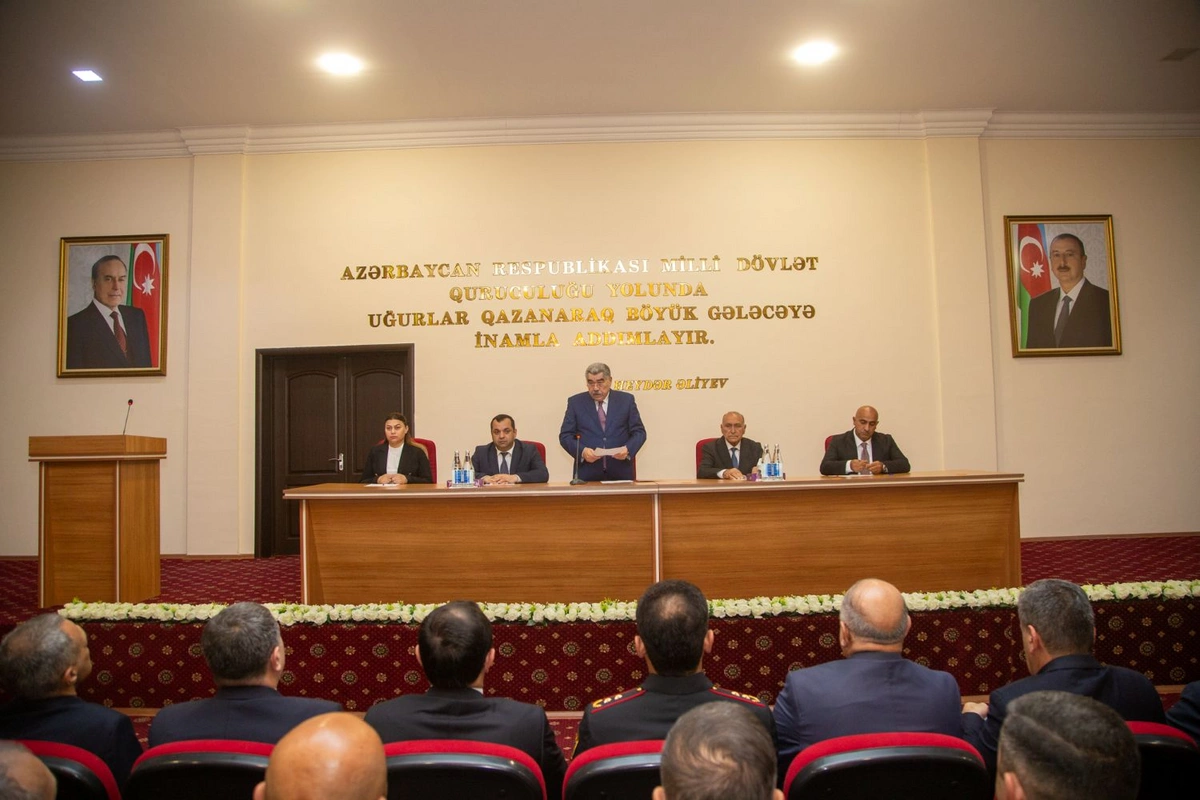 Salyanda İlham Əliyevin çıxışından irəli gələn vəzifələr müzakirə edildi — FOTOLAR