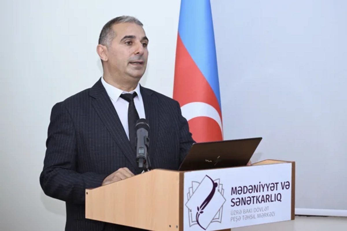 Mədəniyyət və Sənətkarlıq üzrə Bakı Dövlət Peşə Təhsili Mərkəzində inklüziv təlim və tədris mərkəzi yaradılıb - FOTOLAR