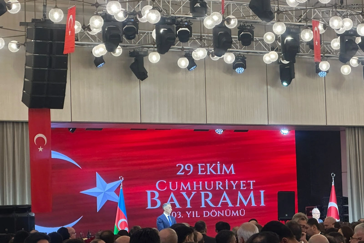 Türkiyənin 103-cü ildönümü ilə bağlı rəsmi tədbirdə Azərbaycanı bu nazir təmsil edir - FOTO