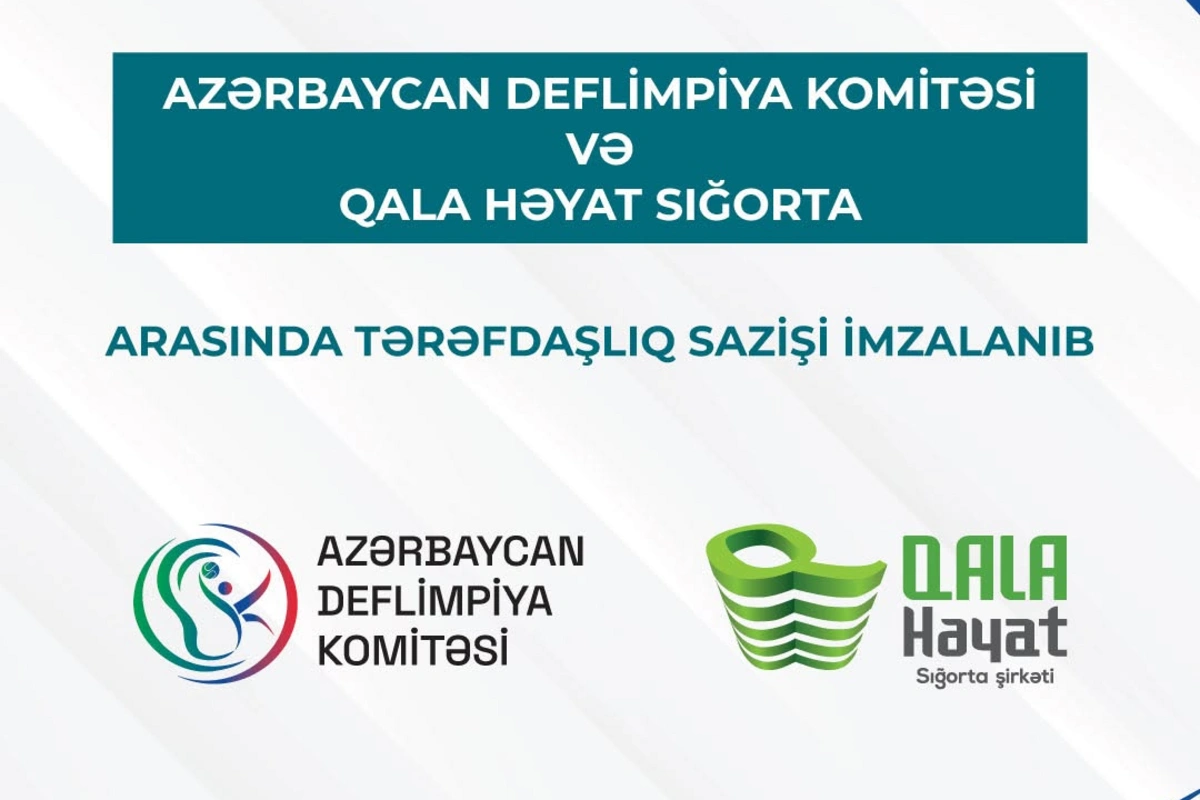 Qala Həyat ilə Deflimpiya Komitəsi arasında tərəfdaşlıq sazişi imzalandı