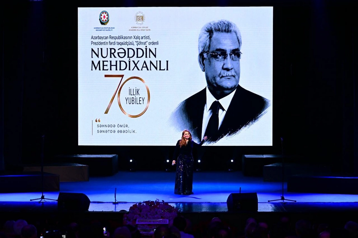 Xalq artisti Nurəddin Mehdixanlının 70 illik yubileyi qeyd olunub