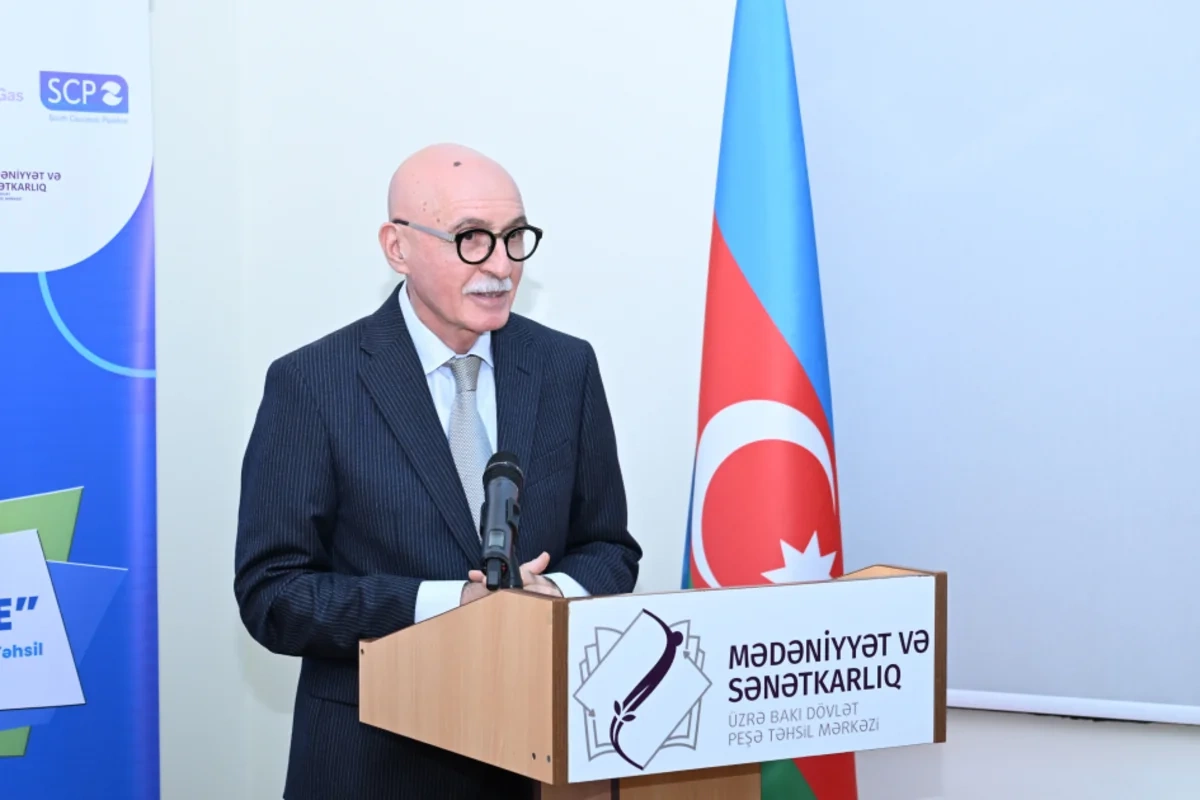 Mədəniyyət və Sənətkarlıq üzrə Bakı Dövlət Peşə Təhsili Mərkəzində inklüziv təlim və tədris mərkəzi yaradılıb - FOTOLAR
