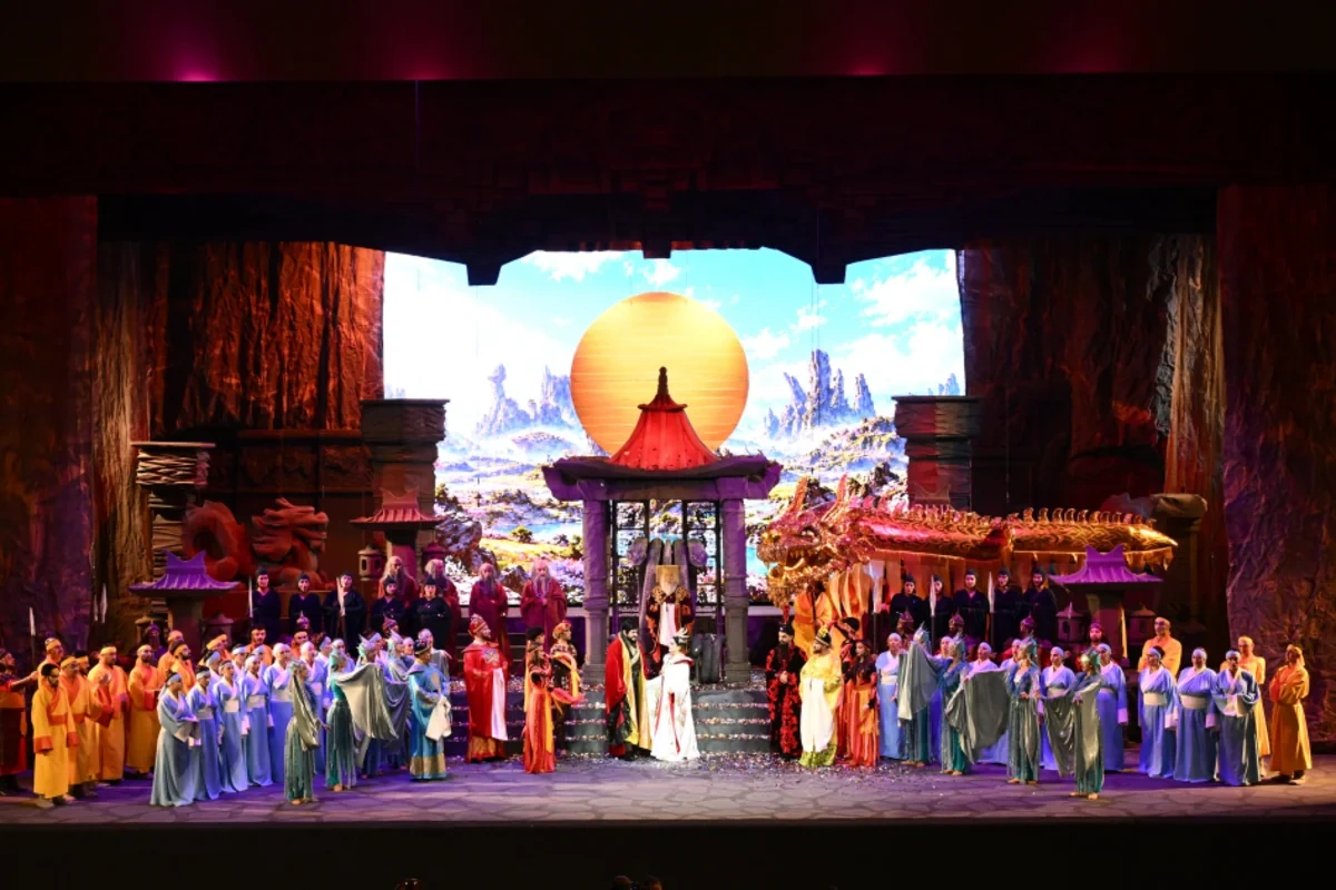 Bakıda "Turandot" tamaşasının premyerası baş tutub - FOTOLAR