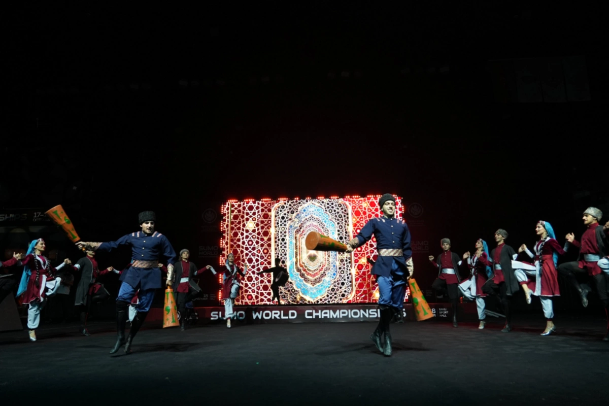 Bakıda sumo üzrə dünya çempionatının açılışı oldu - FOTOLAR