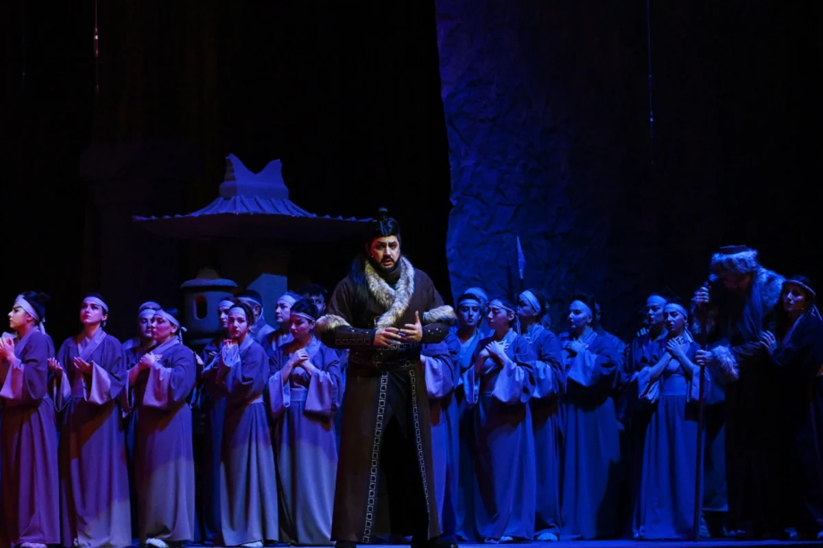 Bakıda "Turandot" tamaşasının premyerası baş tutub - FOTOLAR