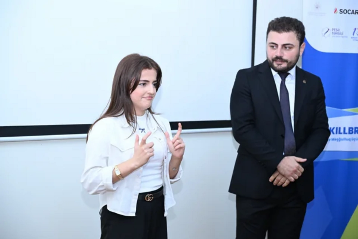 Mədəniyyət və Sənətkarlıq üzrə Bakı Dövlət Peşə Təhsili Mərkəzində inklüziv təlim və tədris mərkəzi yaradılıb - FOTOLAR