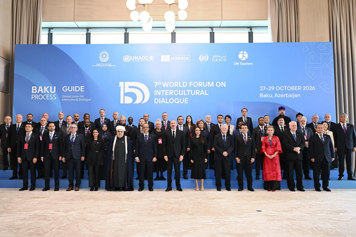 VII Ümumdünya Mədəniyyətlərarası Dialoq Forumunun açılış mərasimi keçirildi - FOTOLAR