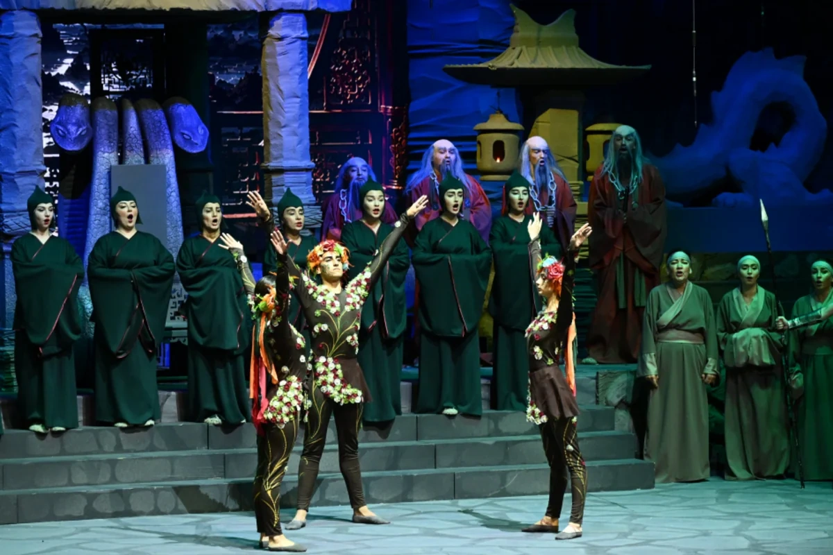 Bakıda "Turandot" tamaşasının premyerası baş tutub - FOTOLAR