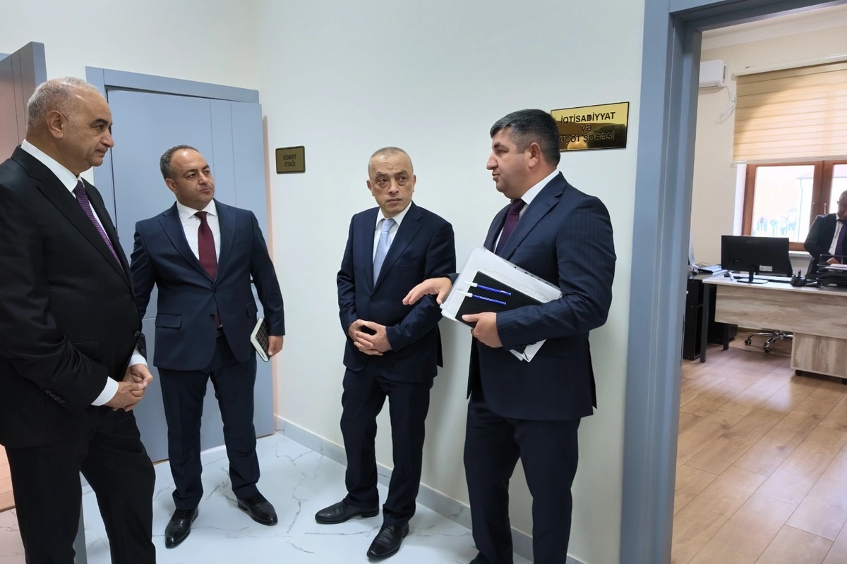 Cəbrayıl şəhərində Cəbrayıl Su Meliorasiya Sistemlərinin İstismarı İdarəsinin yeni inzibati binası istifadəyə verilib