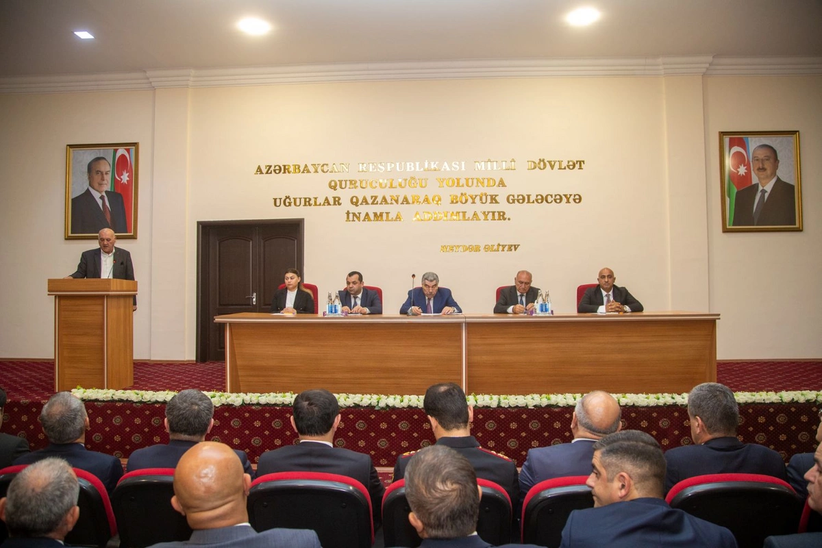 Salyanda İlham Əliyevin çıxışından irəli gələn vəzifələr müzakirə edildi — FOTOLAR