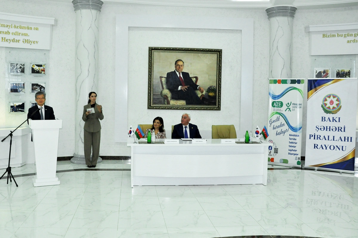 Koreya səfiri Pirallahıda olub, ağacəkmə aksiyası keçirilib — FOTOLAR