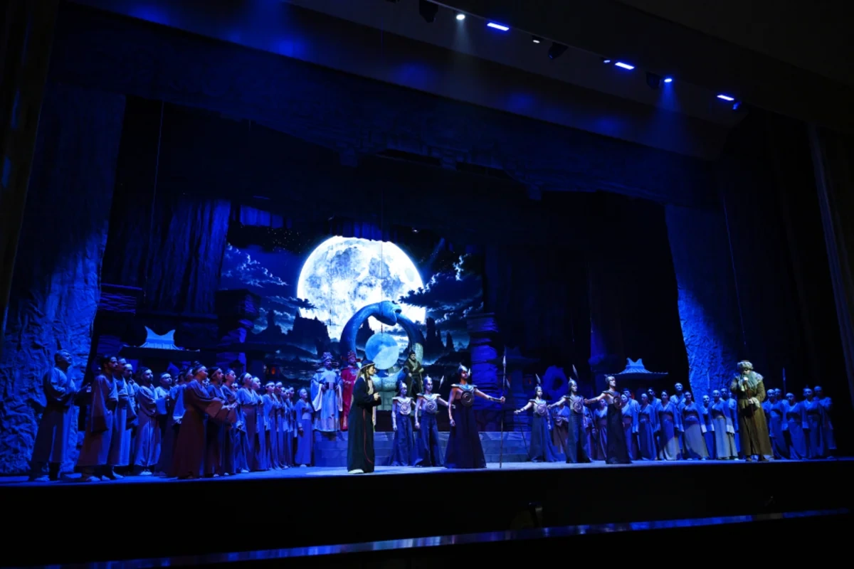 Bakıda "Turandot" tamaşasının premyerası baş tutub - FOTOLAR