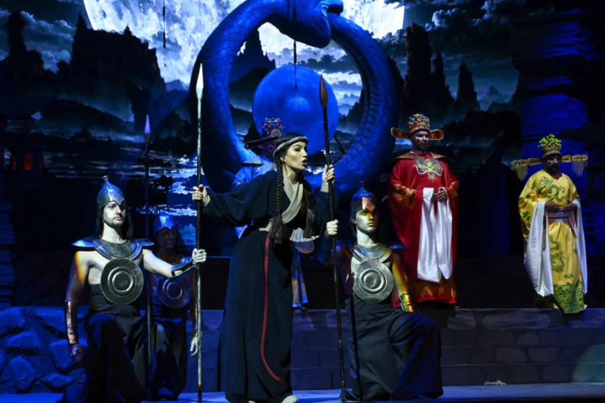 Bakıda "Turandot" tamaşasının premyerası baş tutub - FOTOLAR