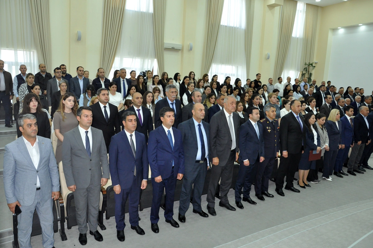 Pirallahıda Prezidentin qurultaydakı nitqindən irəli gələn vəzifələr müzakirə olundu — FOTOLAR