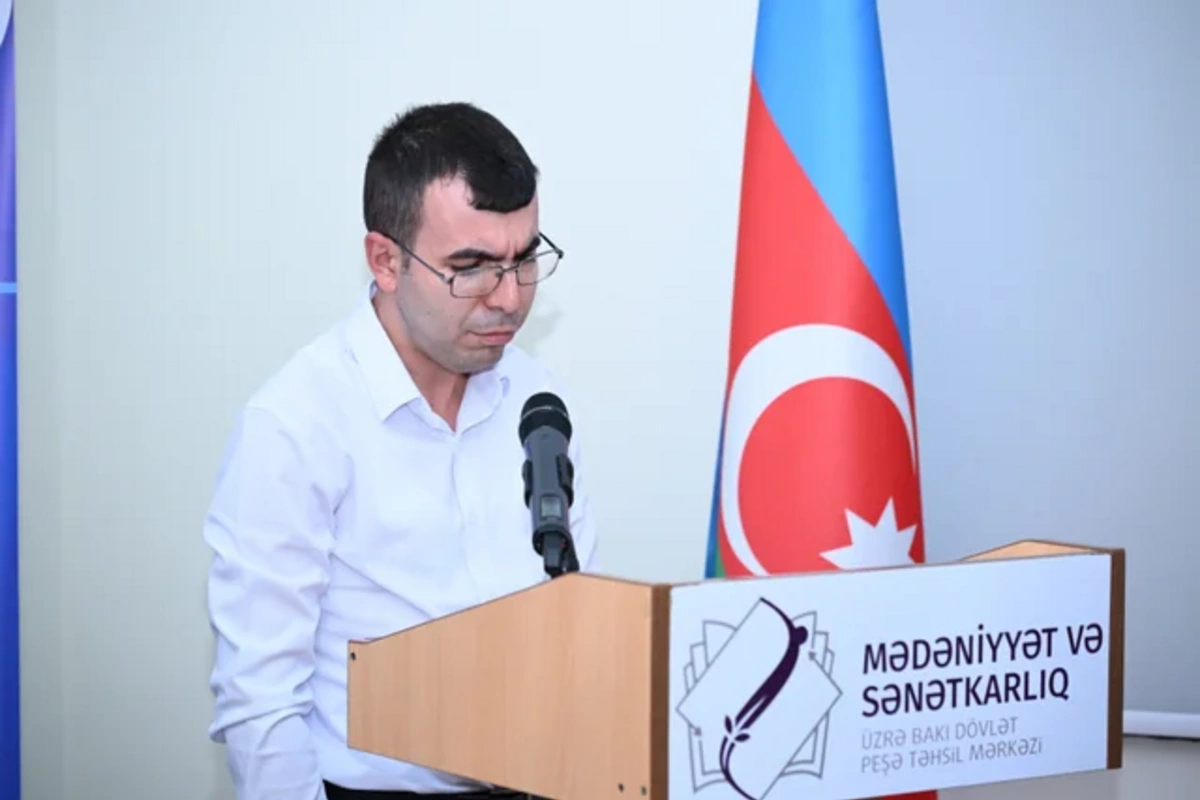 Mədəniyyət və Sənətkarlıq üzrə Bakı Dövlət Peşə Təhsili Mərkəzində inklüziv təlim və tədris mərkəzi yaradılıb - FOTOLAR