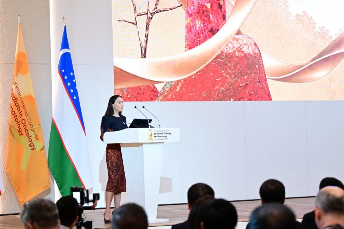 Leyla Əliyeva Beynəlxalq Konqresdə çıxış etdi - FOTOLAR