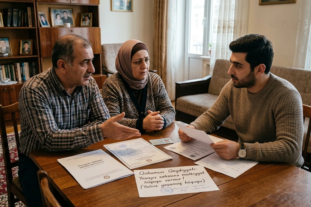 Evinə qohumunu qeydiyyata salanların nəzərinə — Açıqlama
