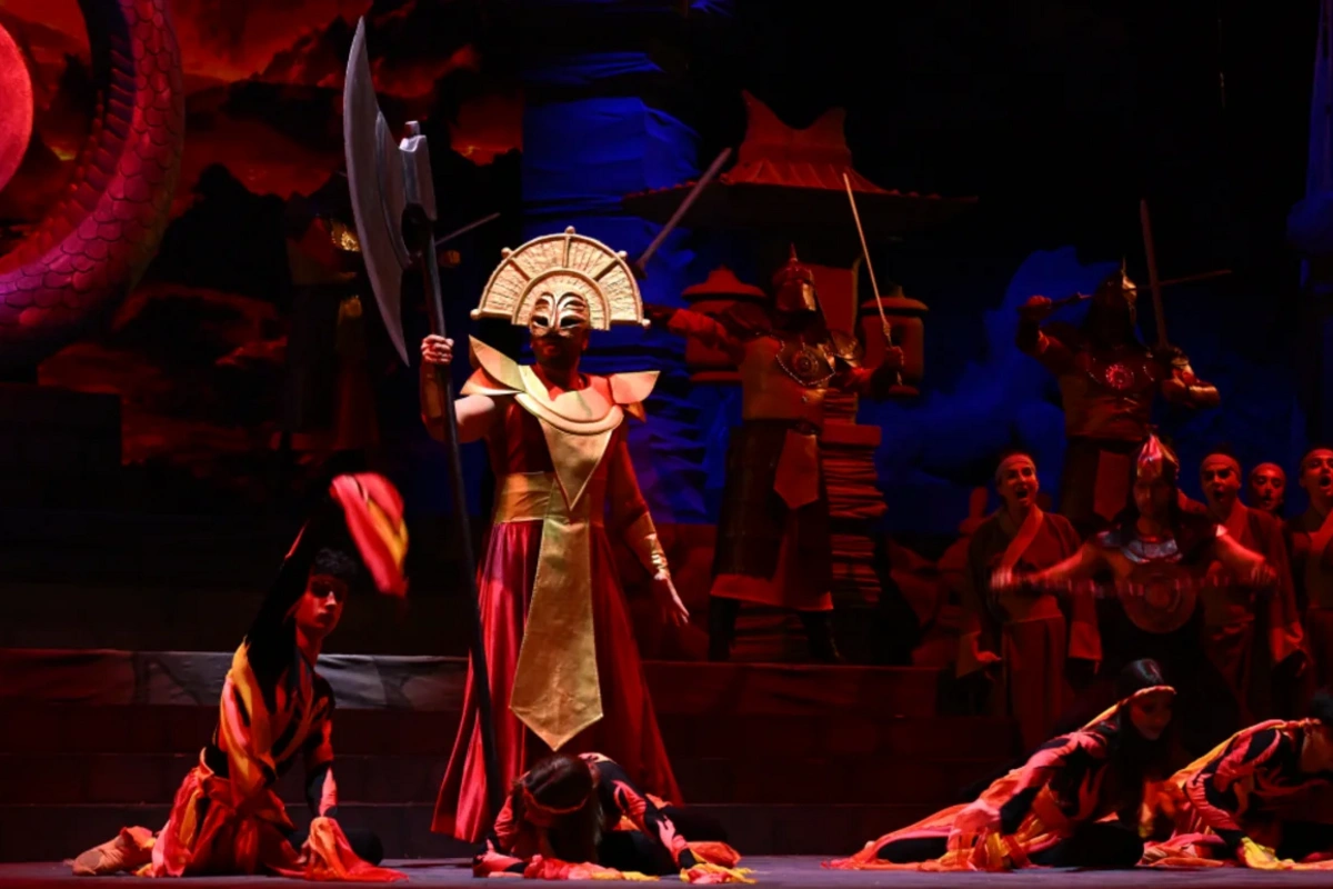 Bakıda "Turandot" tamaşasının premyerası baş tutub - FOTOLAR